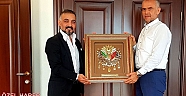 İŞ ADAMI SAYIN YAŞAR KARAKELLE ÇEKMEKÖY BELEDİYE BAŞKANI AHMET POYRAZI MAKAMINDA ZİYARET ETTİ