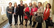 MÜNİRE ÖZBEY BAKRAÇ SANAT'TA HAYRANLARIYLA BULUŞTU
