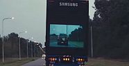 SAMSUNG TEKNOLOJİ TIRI YOLLARDA